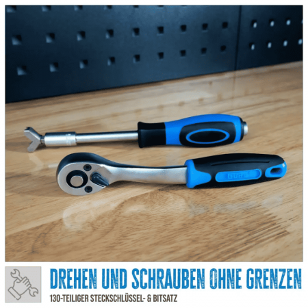 Trusa combinata de scule GSB 130 Gude 39001, 130 piese [3]