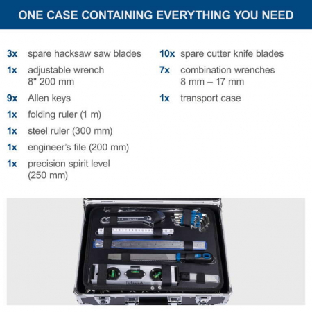 Trusa combinata de scule TB200 Scheppach 5909310900, 141 piese [3]