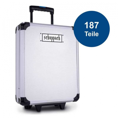 Trusa combinata de scule WZT187 Scheppach 59093299968, 187 piese [3]