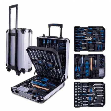 Trusa combinata de scule WZT187 Scheppach 59093299968, 187 piese [2]