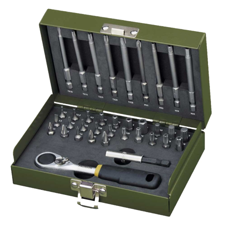 Set Biti - Trusa de biti 1/4" Proxxon 23109, 36 piese
