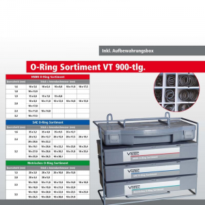 Trusa de garnituri Vintec 74506, 900 piese [1]