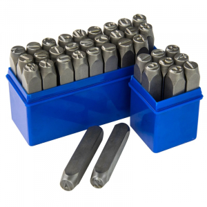 Trusa de poansoane cu litere si cifre Dema 18501, 10 mm, 36 piese [1]