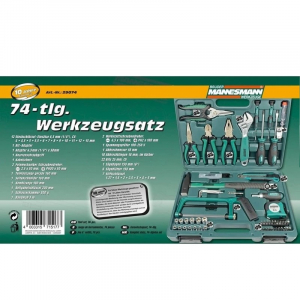 Trusa de scule combinata Mannesmann 29074, 74 piese [1]