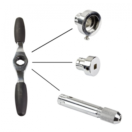 Trusa de suporti pentru tarozi si filiere Dema 20471, 5 piese [3]