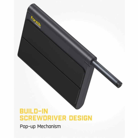 Trusa surubelnita electrica de precizie cu acumulator plus accesorii pentru telefoane mobile E1 NEX Fanttik E1NEXWorkstation, 85 piese [3]