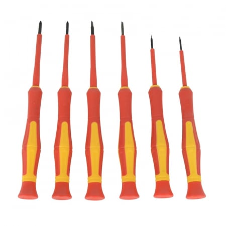 Surubelnite - Trusa surubelnite de precizie izolate Mannesmann 11218, 1000 V, 6 piese