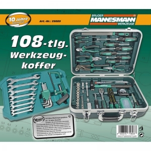 Trusa de scule combinata cu trei sertare Mannesmann 29089, 108 piese [5]
