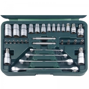 Trusa chei tubulare Mannesmann 29130, 31 piese, TX interior si exterior [1]