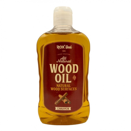 Ulei pentru lemn - Ulei din scortisoara pentru protectie lemn ROX Wood 153ROX0121, 500 ml