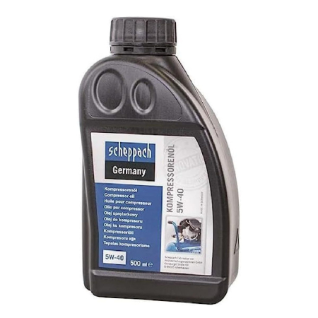Ulei Compresor - Ulei pentru compresor 5W-40 Scheppach 3906100701, 500 ml