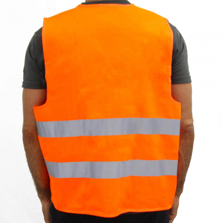 Vesta reflectorizanta ProHand HI-VIS2-O-L, portocalie, L [6]
