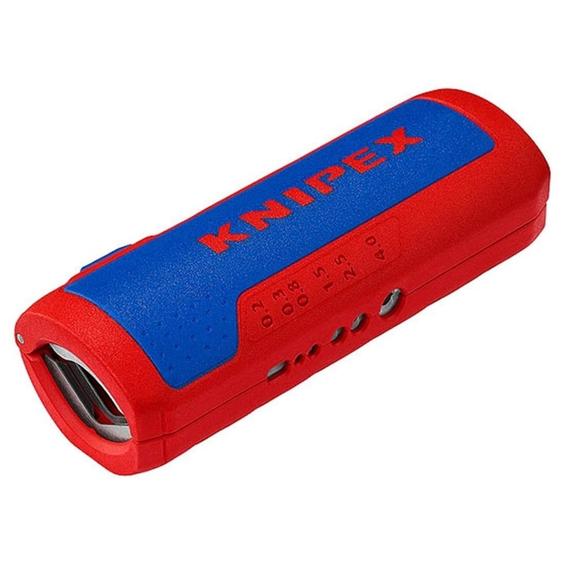 Taietor de teava ondulata si dezizolator Knipex 90 22 02 SB, O13-32 mm