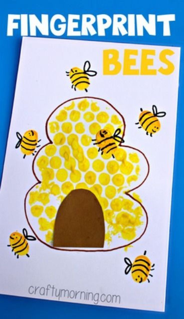 Dactilo-pictura stup cu albine