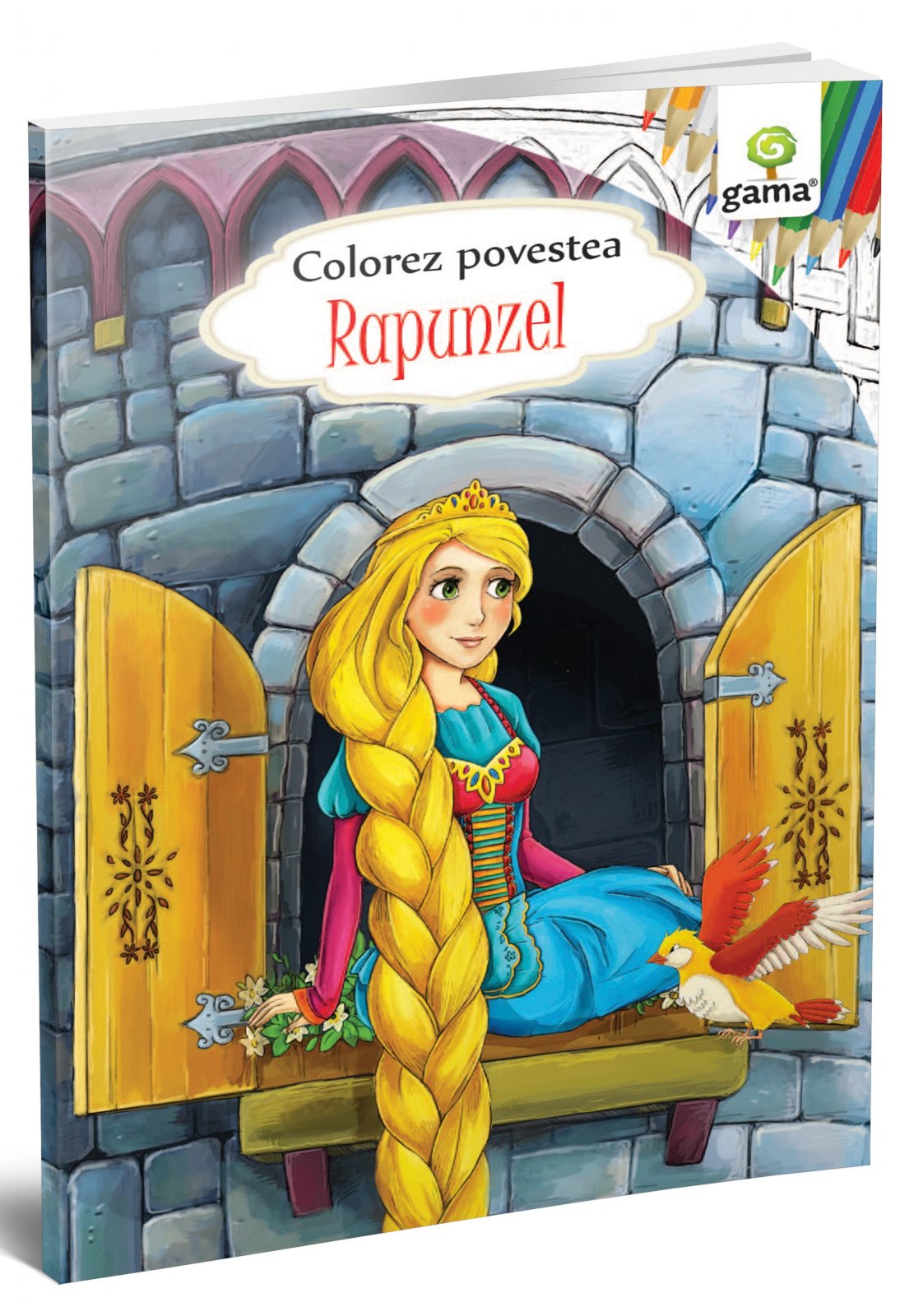 Colorez povestea Rapunzel