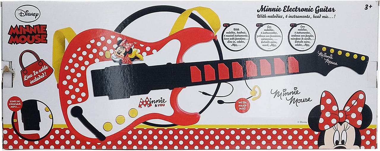 Set chitara cu microfon Minnie, Reig Musicales, 4-5 ani + [6]