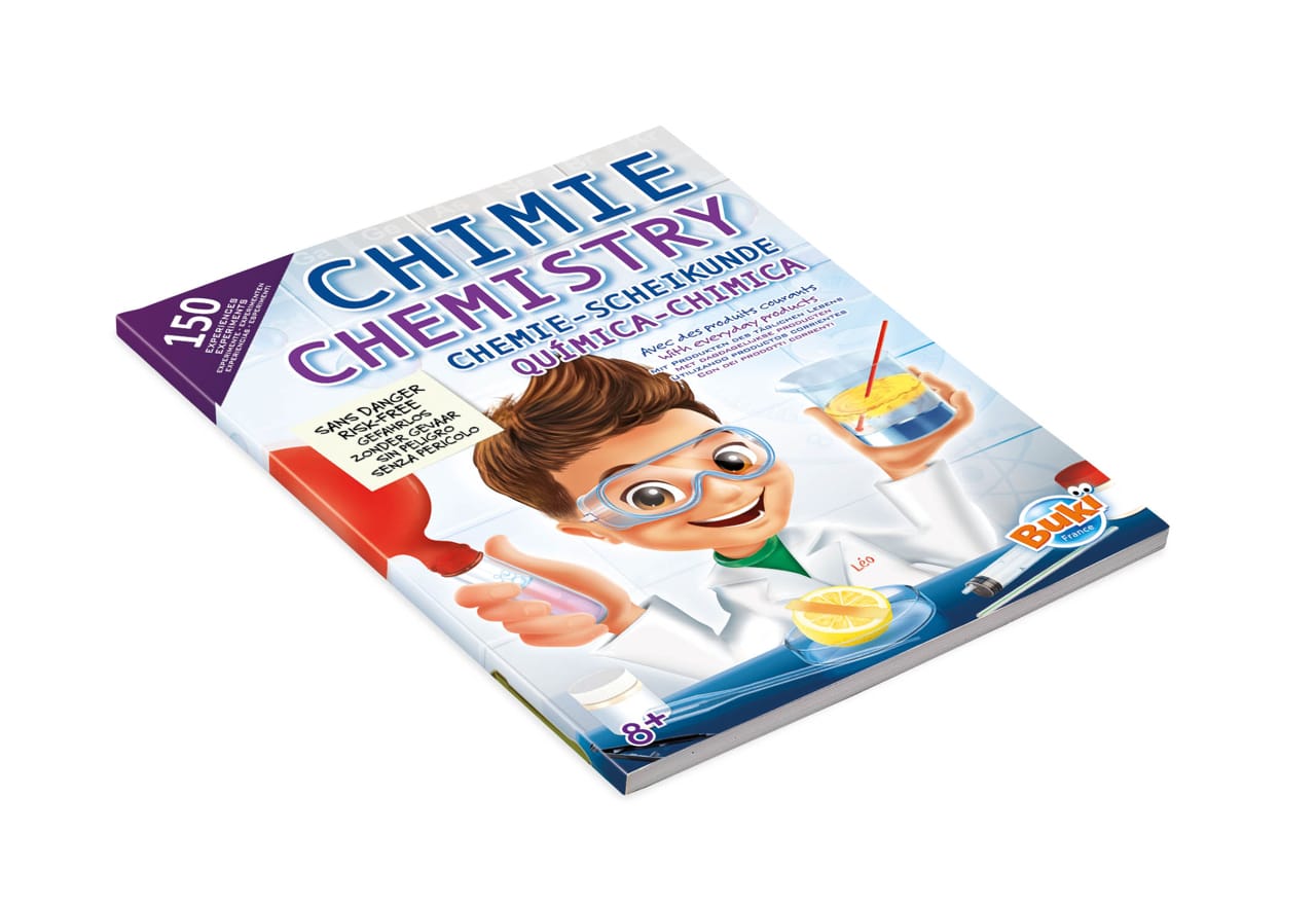 Laboratorul de chimie - 150 de experimente, BUKI France, 8-9 ani + [15]