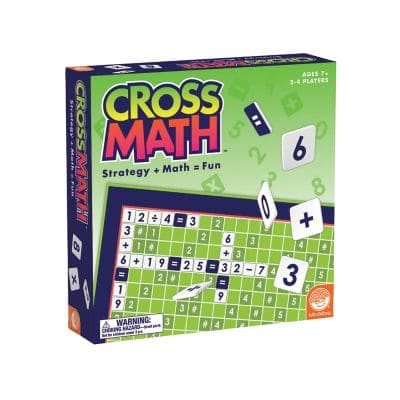 Scrabble matematic- Cross Math, joc de societate 2-4 jucatori, MindWare, + 7 ani [1]