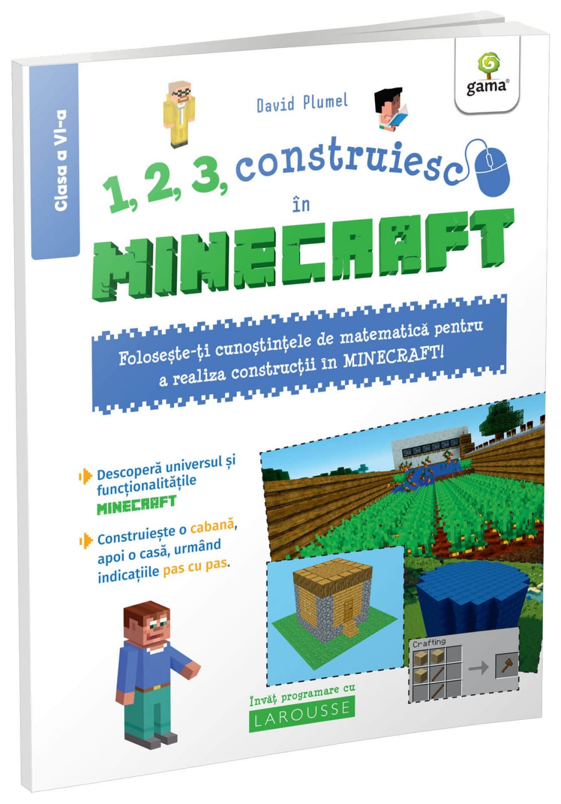 1, 2, 3, construiesc cu Minecraft, Editura Gama, 12 ani + [1]