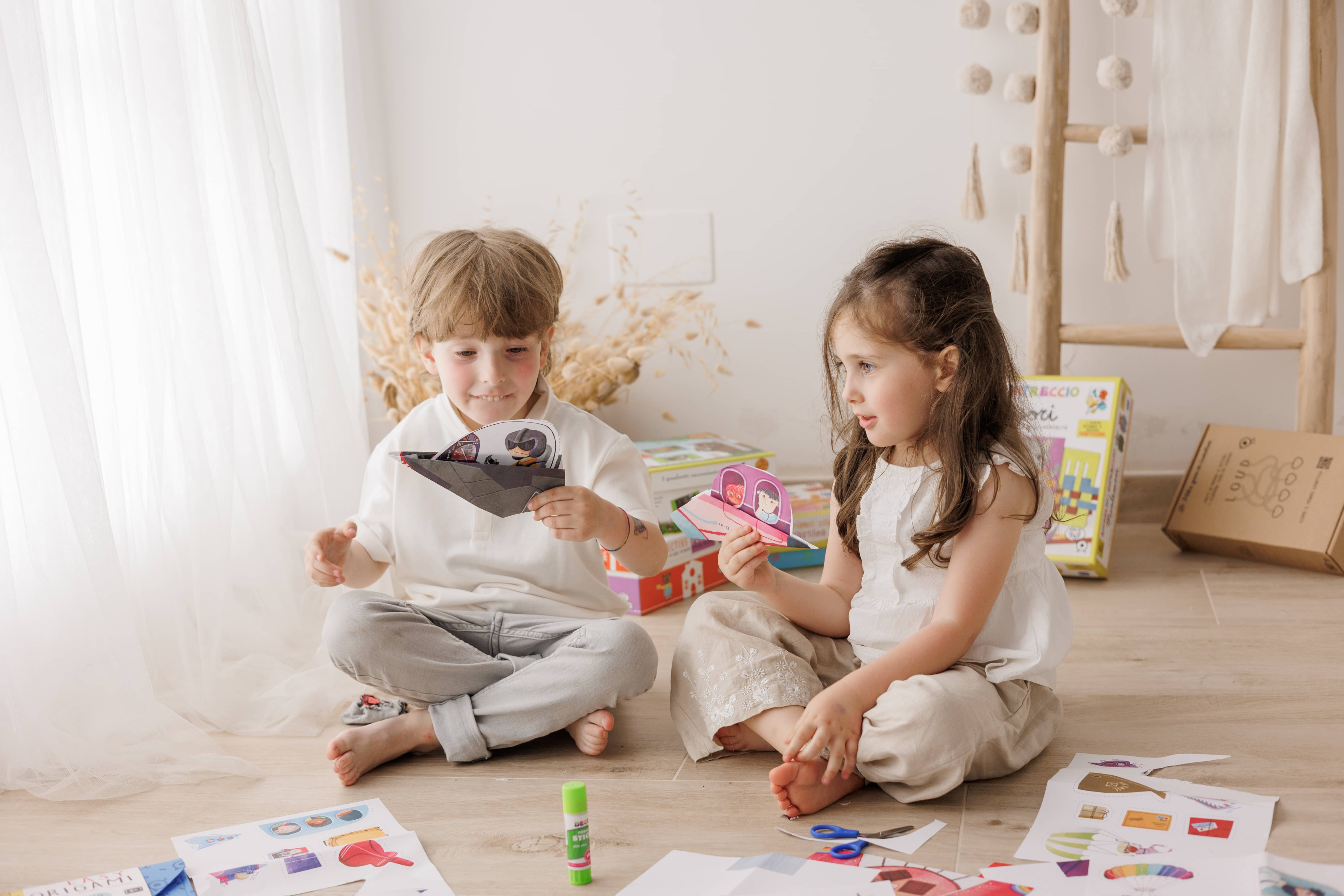 Set Origami incepatori - Avioane, Ludattica, 4-5 ani + [6]