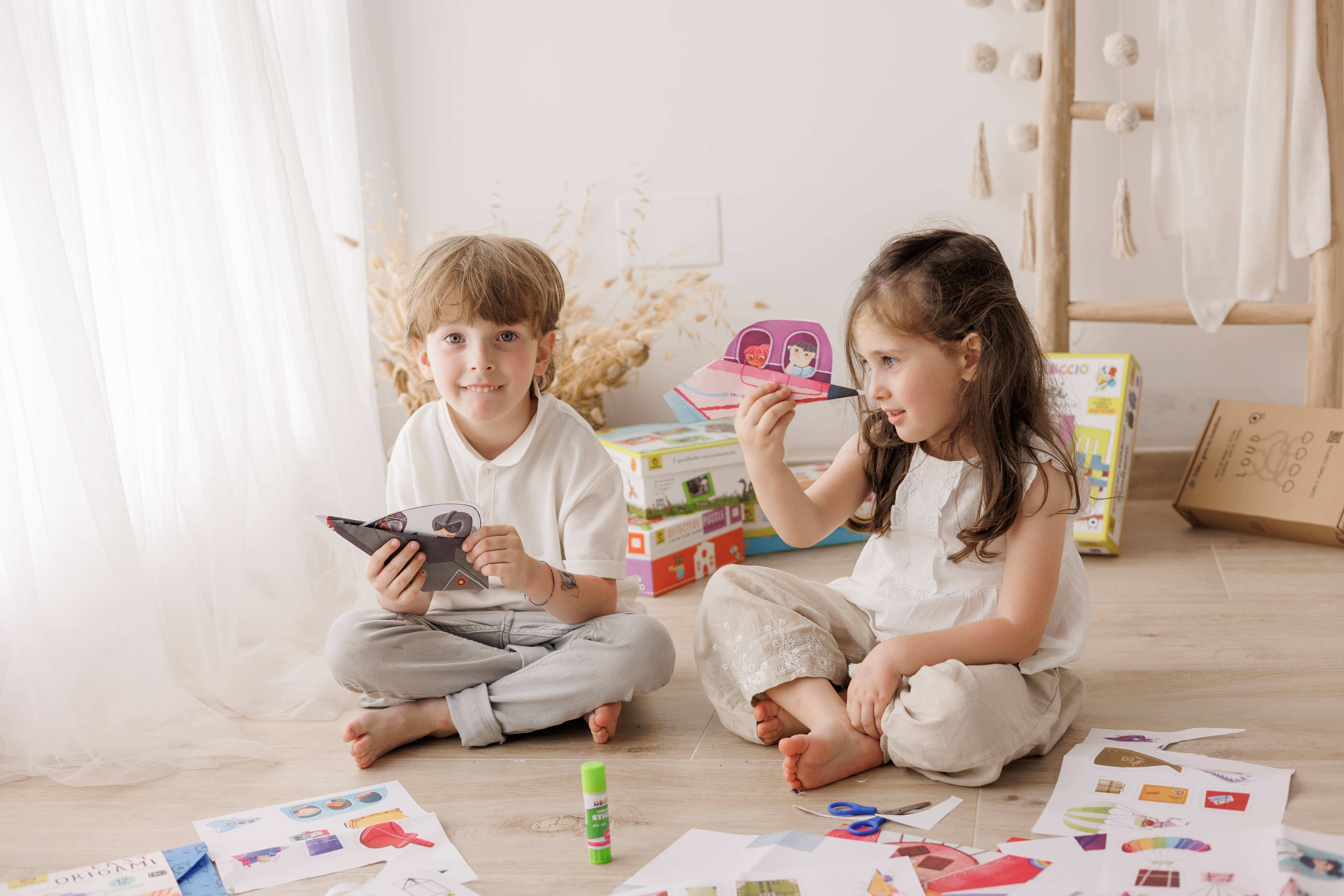 Set Origami incepatori - Avioane, Ludattica, 4-5 ani + [7]