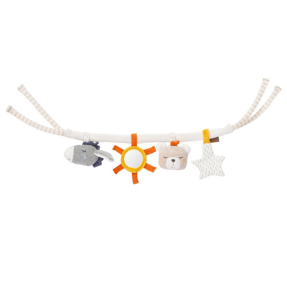 Jucarii interactive - Jucarie carucior NATUR - Animalute somnoroase