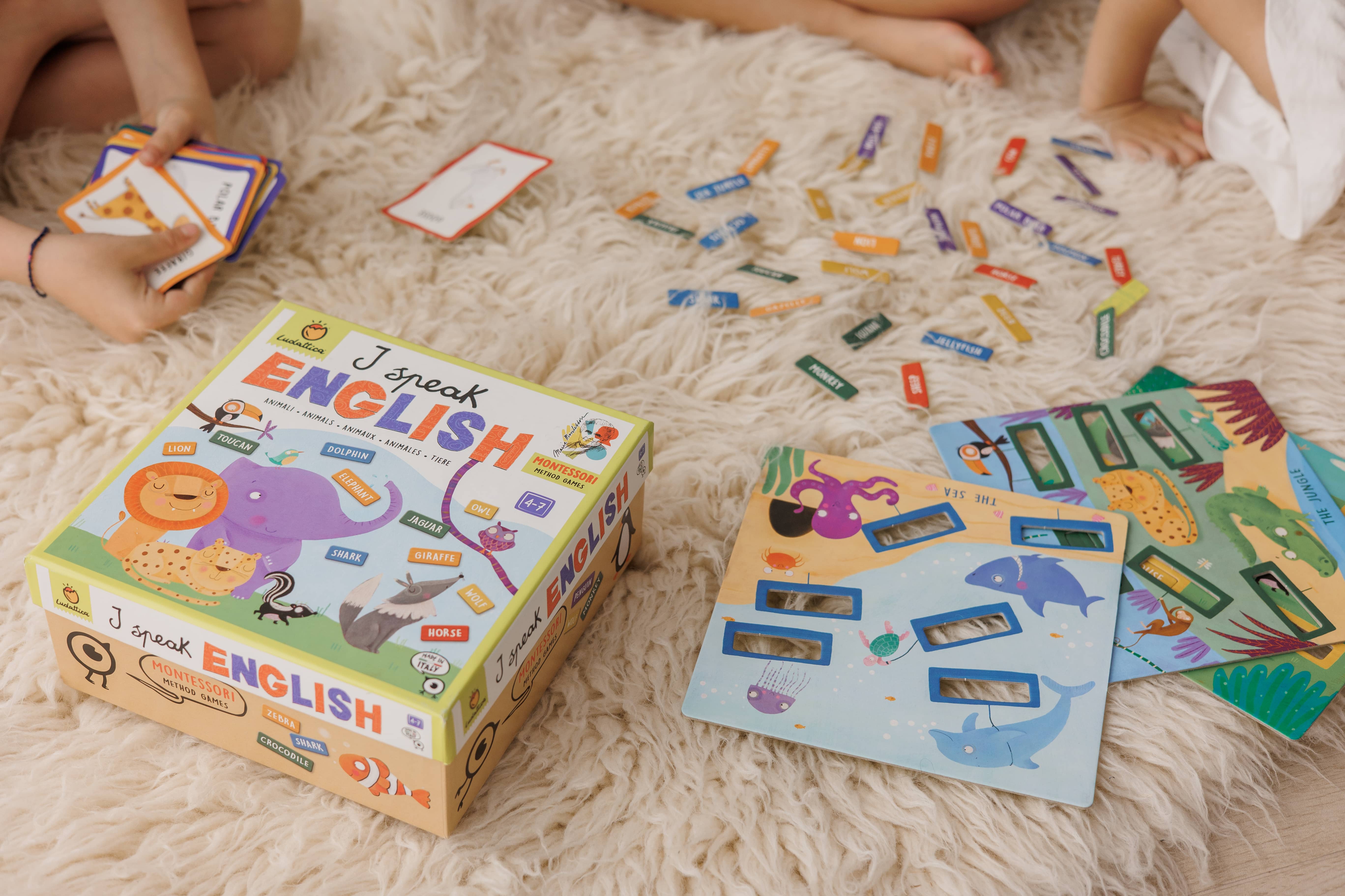 MONTESSORI GAMES - I SPEAK ENGLISH [4]