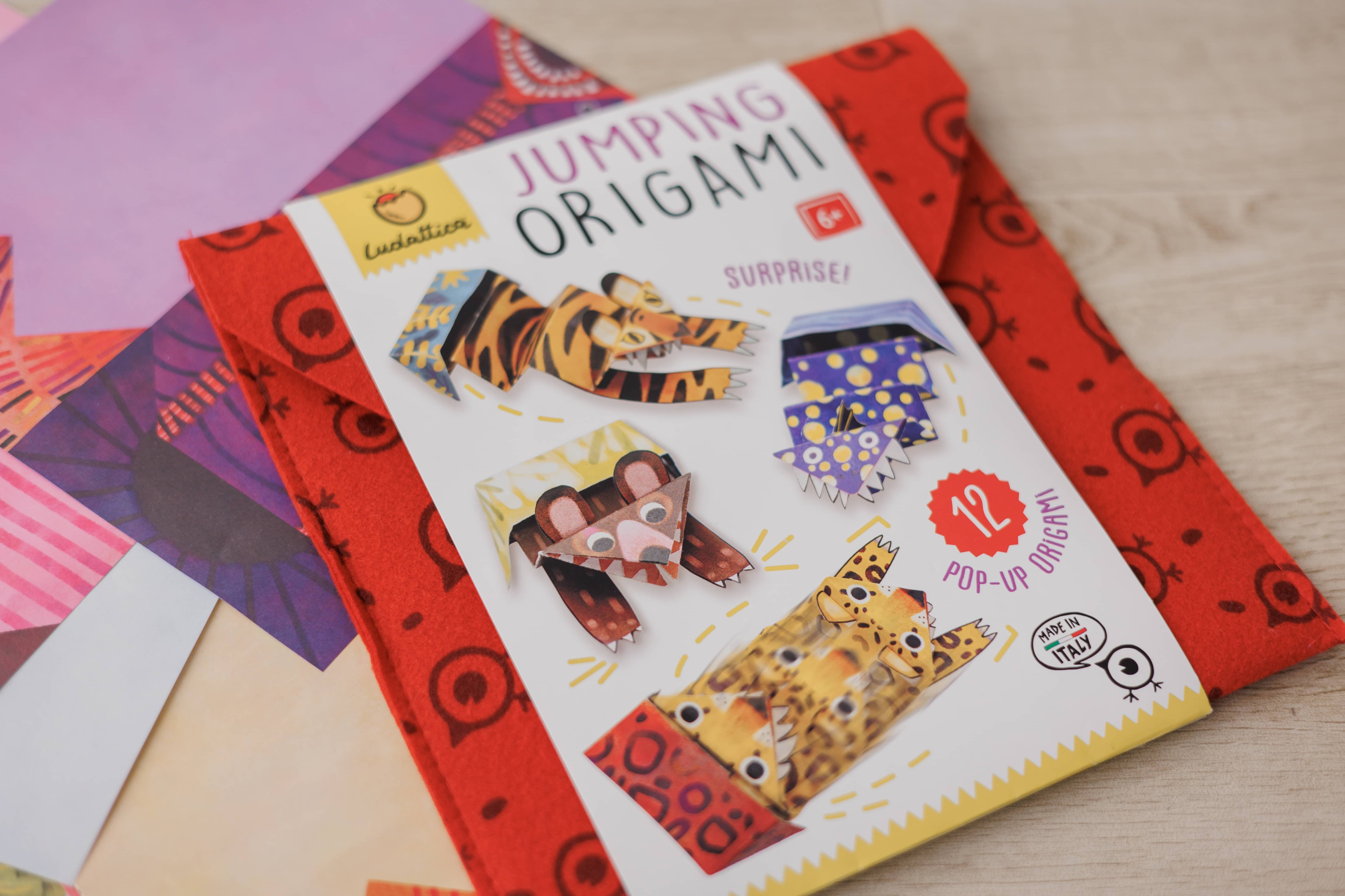 Set Origami incepatori - Origami saltareti - Surpriza!, Ludattica, +6 ani [5]