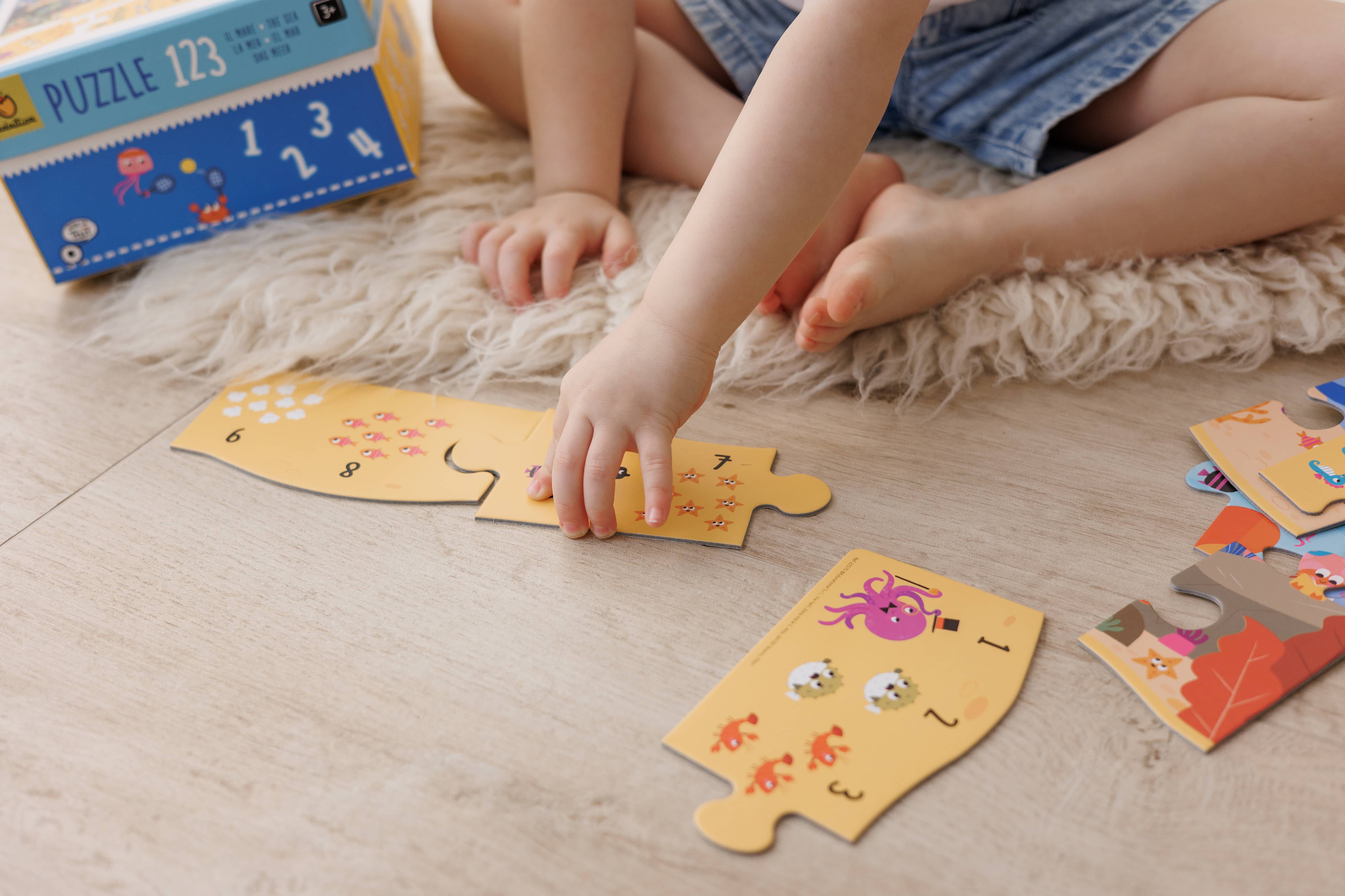 Puzzle 123 - Marea, Ludattica, 3 ani+, 25 piese [4]