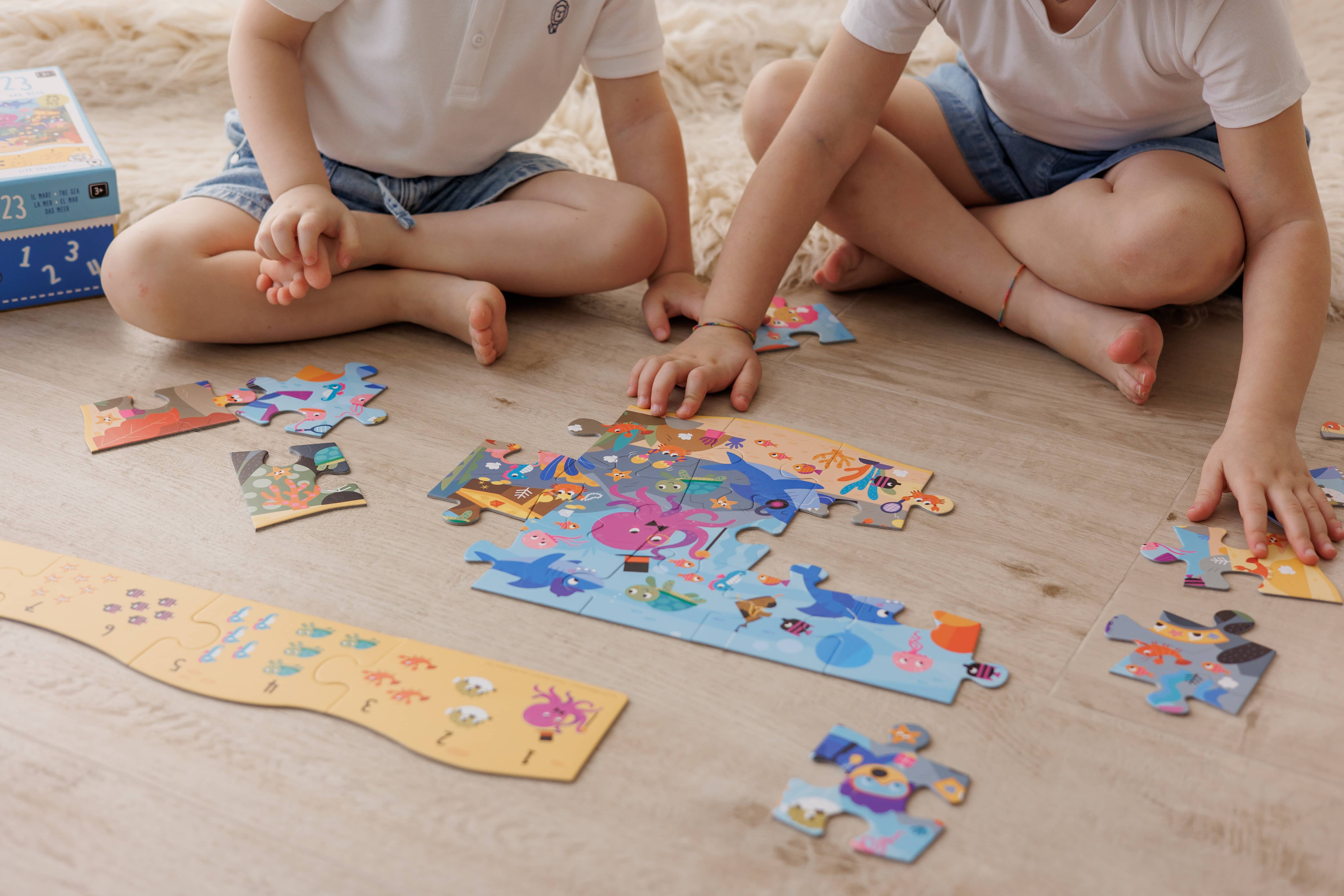 Puzzle 123 - Marea, Ludattica, 3 ani+, 25 piese [6]