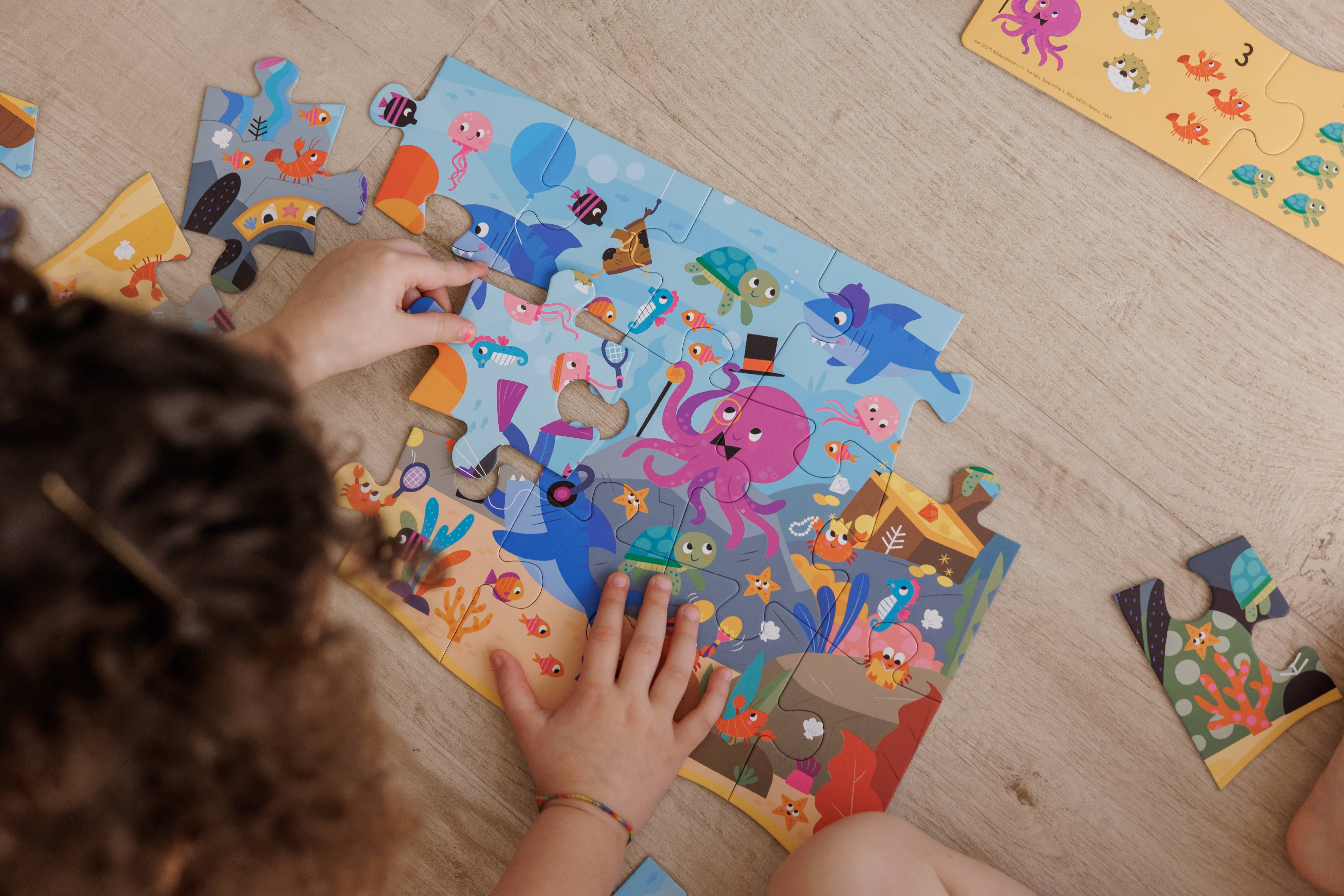 Puzzle 123 - Marea, Ludattica, 3 ani+, 25 piese [7]