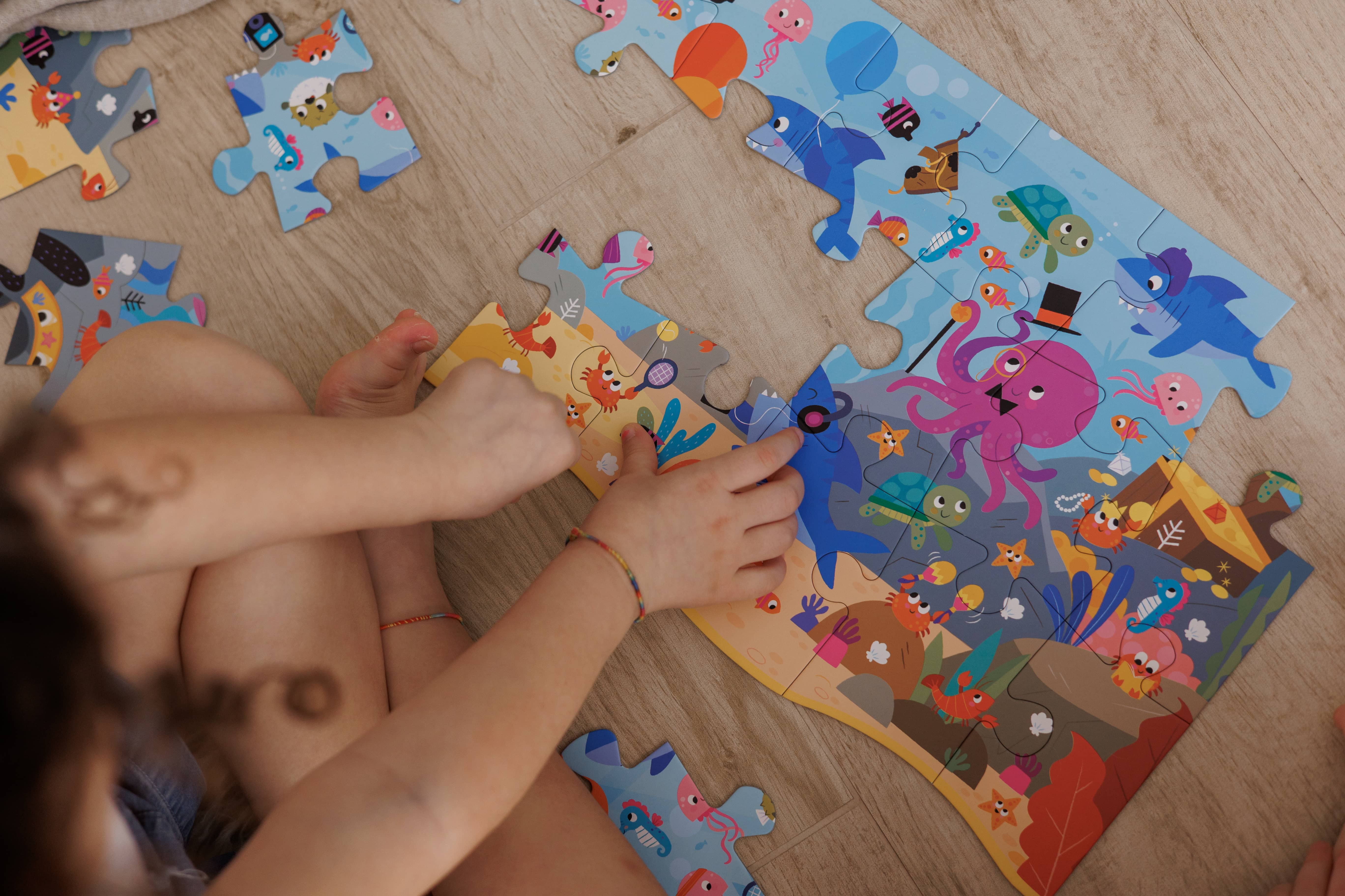 Puzzle 123 - Marea, Ludattica, 3 ani+, 25 piese [8]