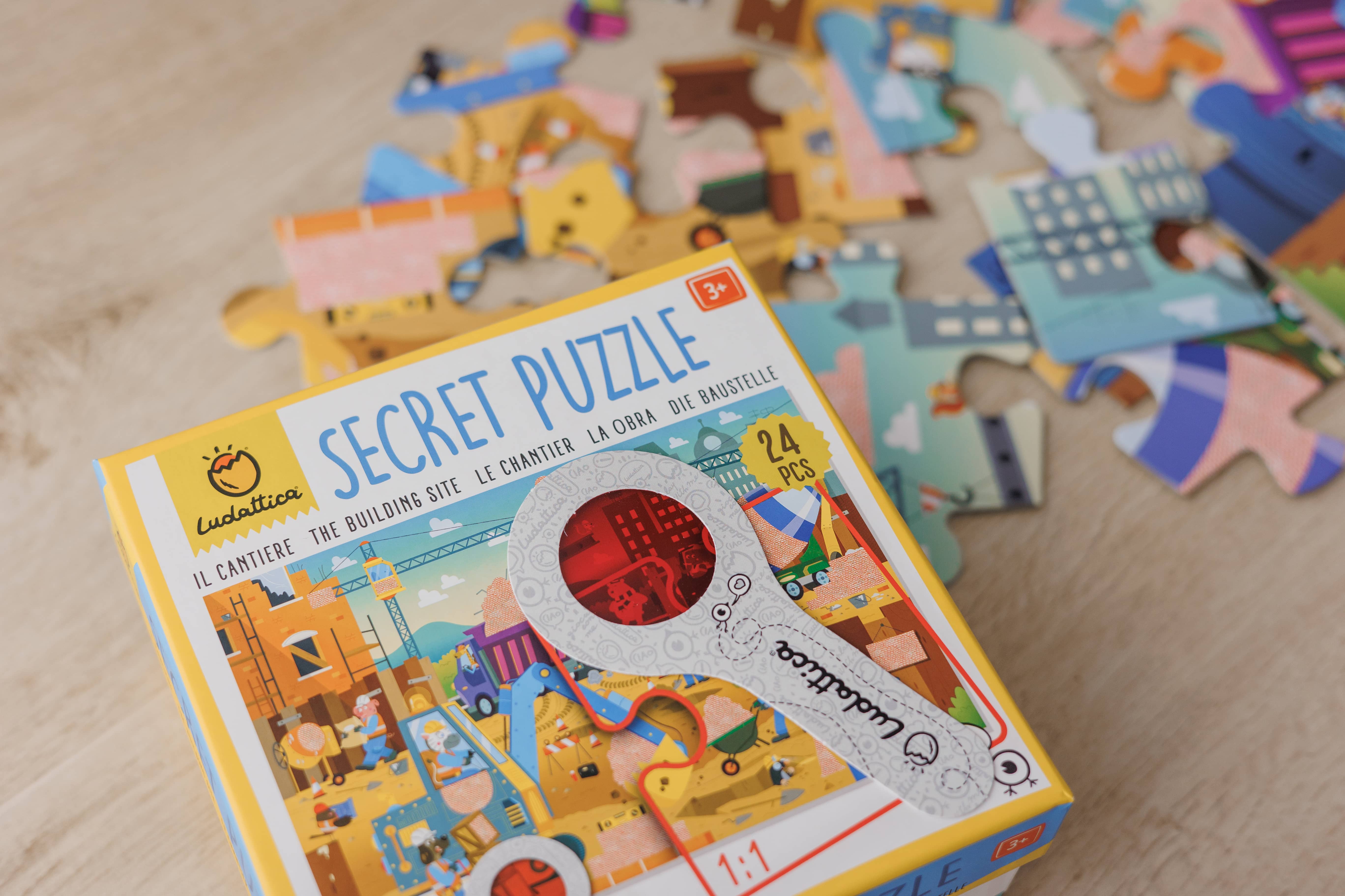 Secret Puzzle - Santierul, Ludattica, 3 ani+, 24 piese [4]