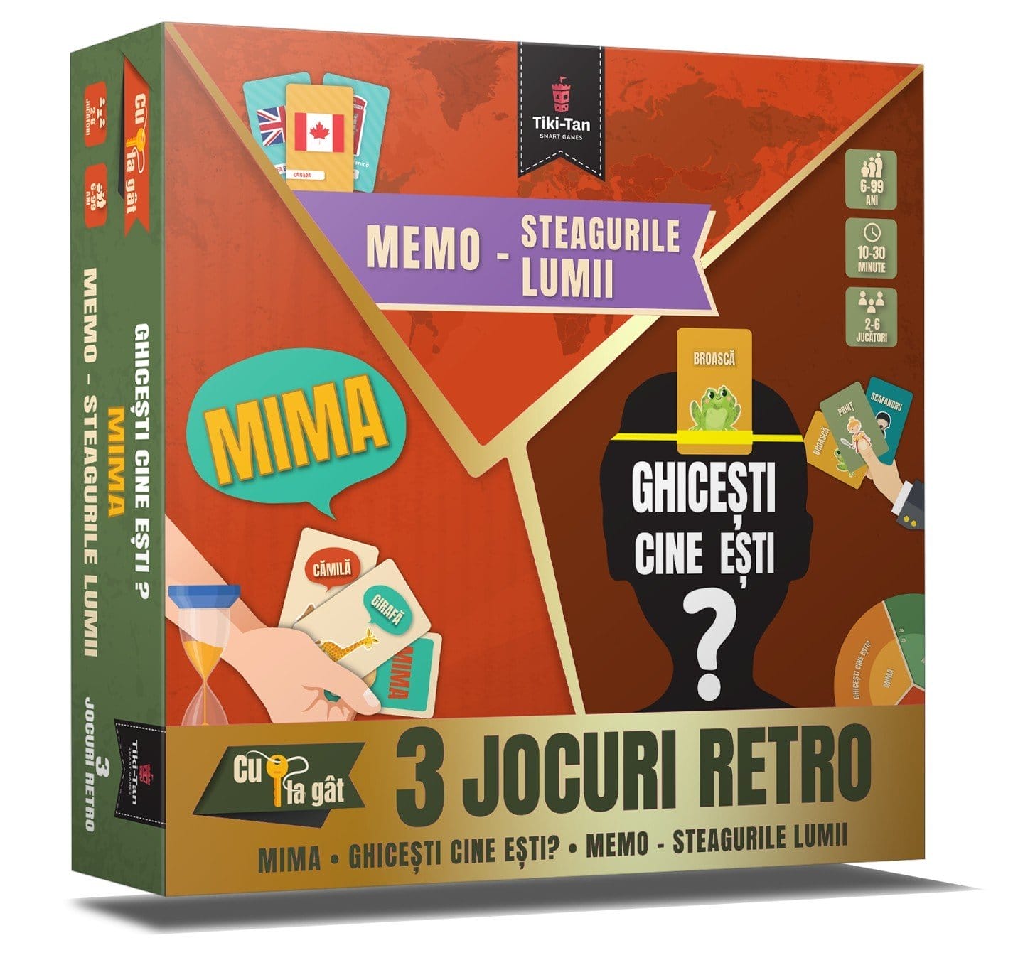 3 jocuri retro: Memo - Steagurile lumii. Mima. Ghicesti cine esti? [1]