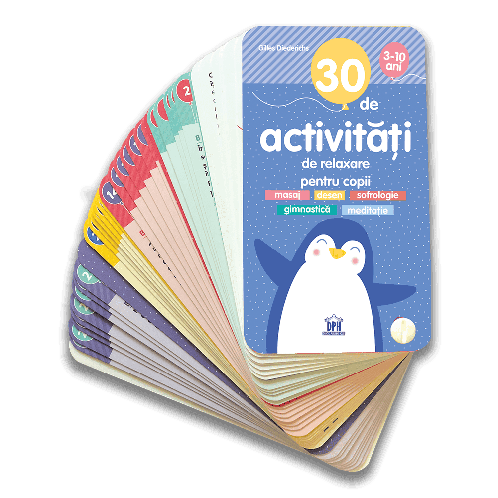 Jucarii copii 2-3 ani - 30 de activitati de relaxare pentru copii, DPH, 2-3 ani +