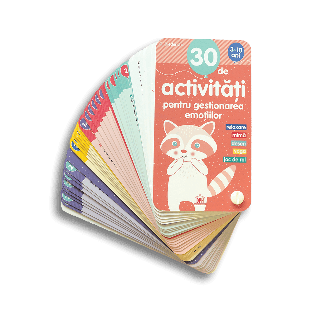 Produse - 30 de Activitati pentru gestionarea emotiilor, DPH, 2-3 ani +