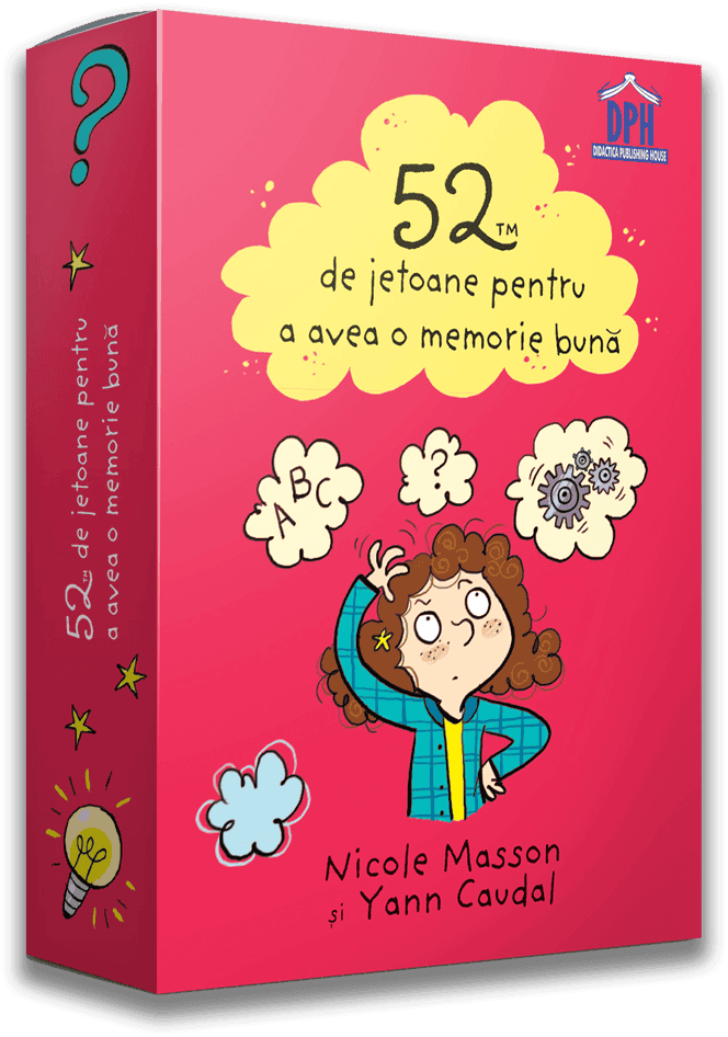 Gradinita si scoala - 52 de jetoane pentru a avea o memorie buna, DPH, 6-7 ani +