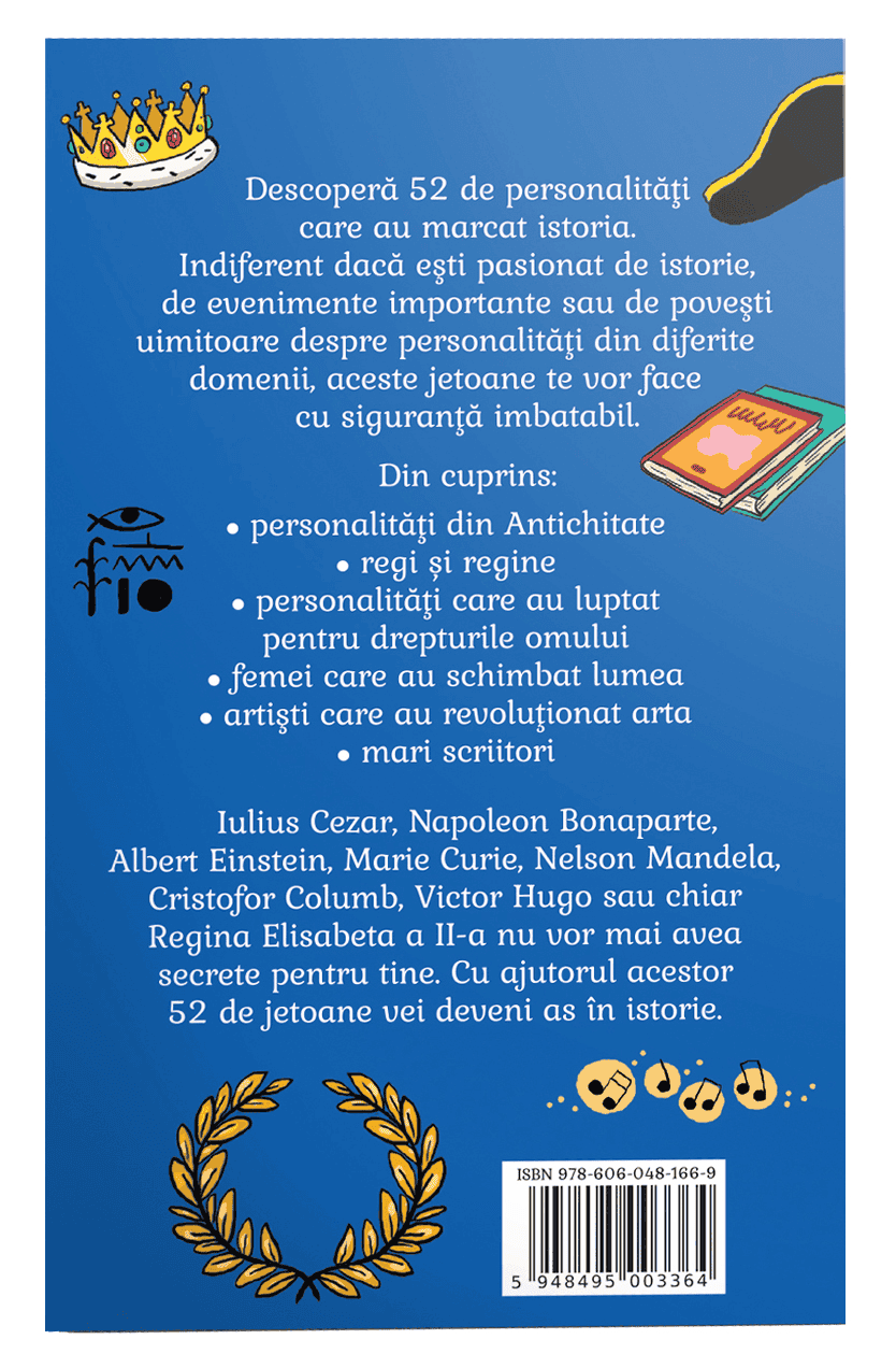 52 de personalitati care au marcat istoria, DPH, 4-5 ani + [2]