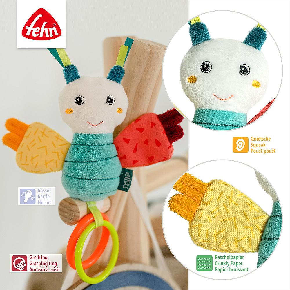 Jucarie dexteritate - Mini fluturas, Fehn, 0 luni+ [4]