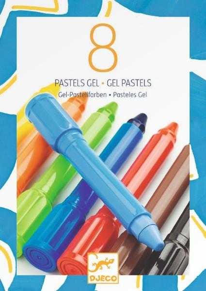 Vârsta - 8 Culori gel Djeco, 6-7 ani +