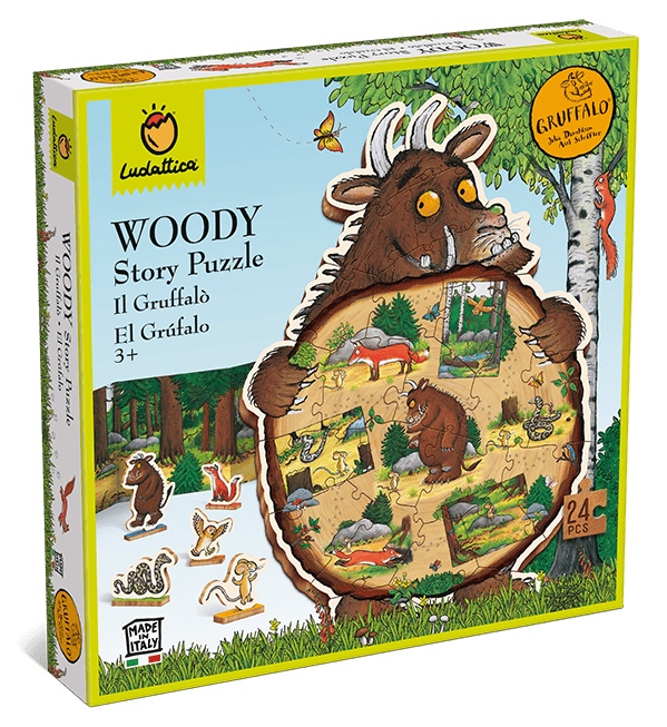 PUZZLE DE LEMN – POVESTI: GRUFFALO [1]