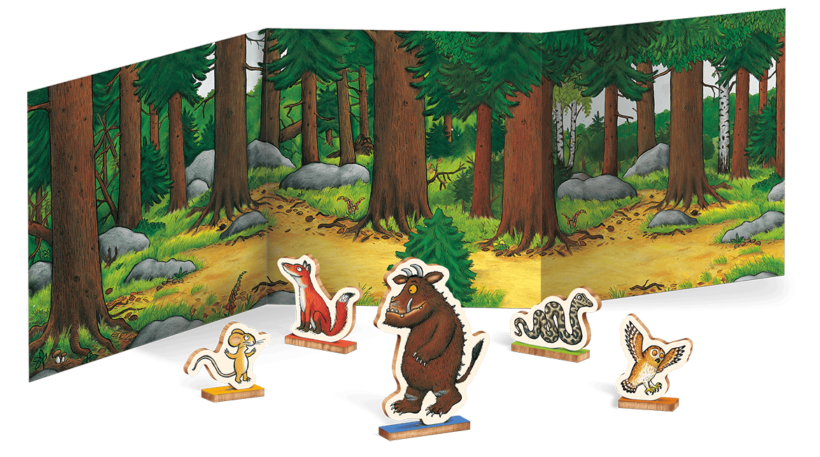 PUZZLE DE LEMN – POVESTI: GRUFFALO [3]