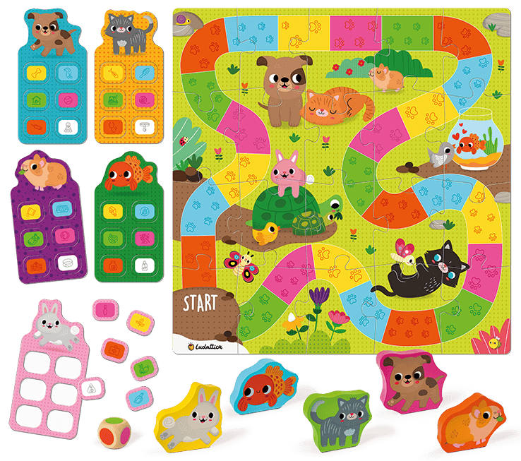 Joc de familie -Iubim Animalele!, Ludattica, +3 ani [2]