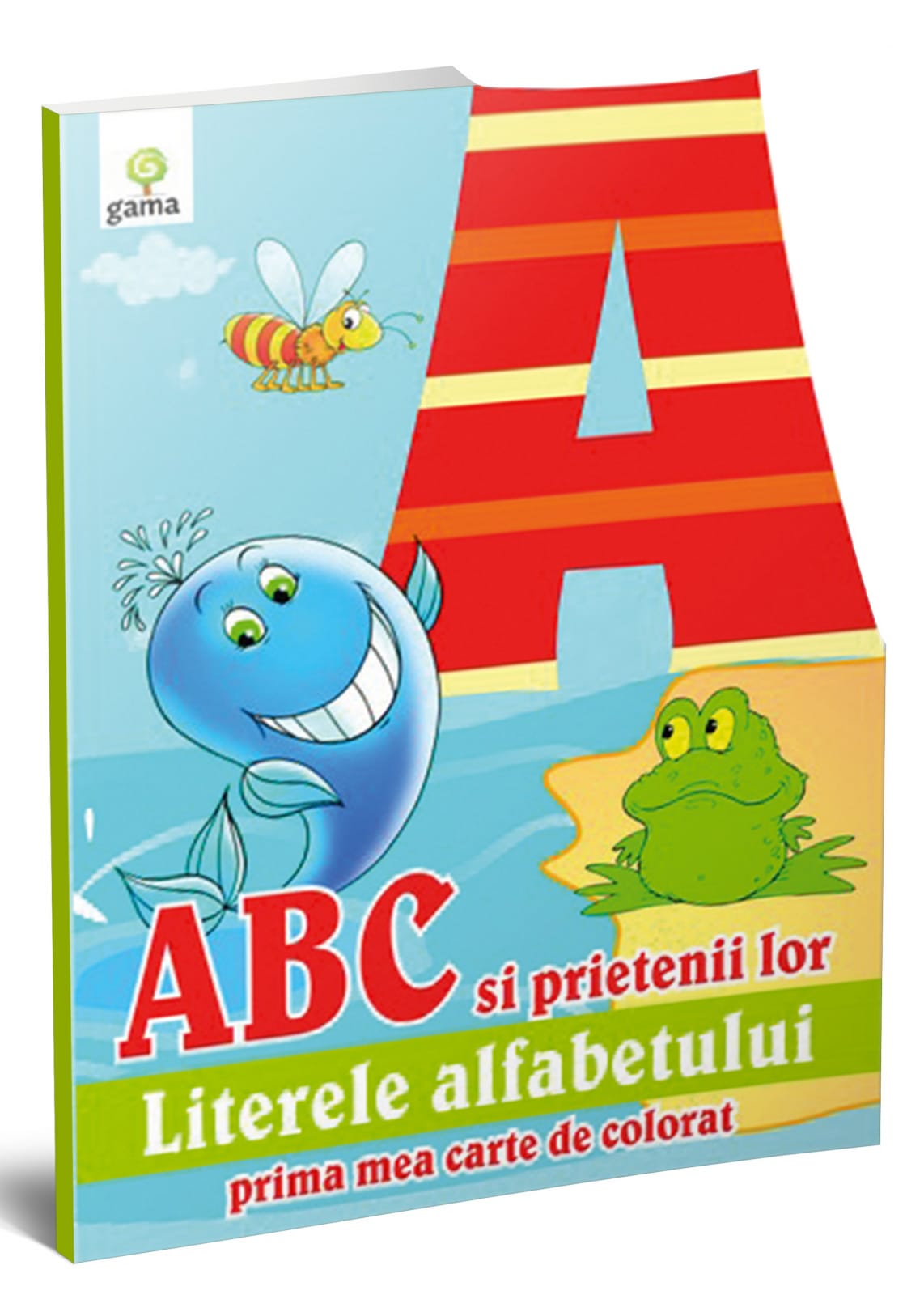 Vârsta - ABC şi prietenii săi, Editura Gama, 2-3 ani +