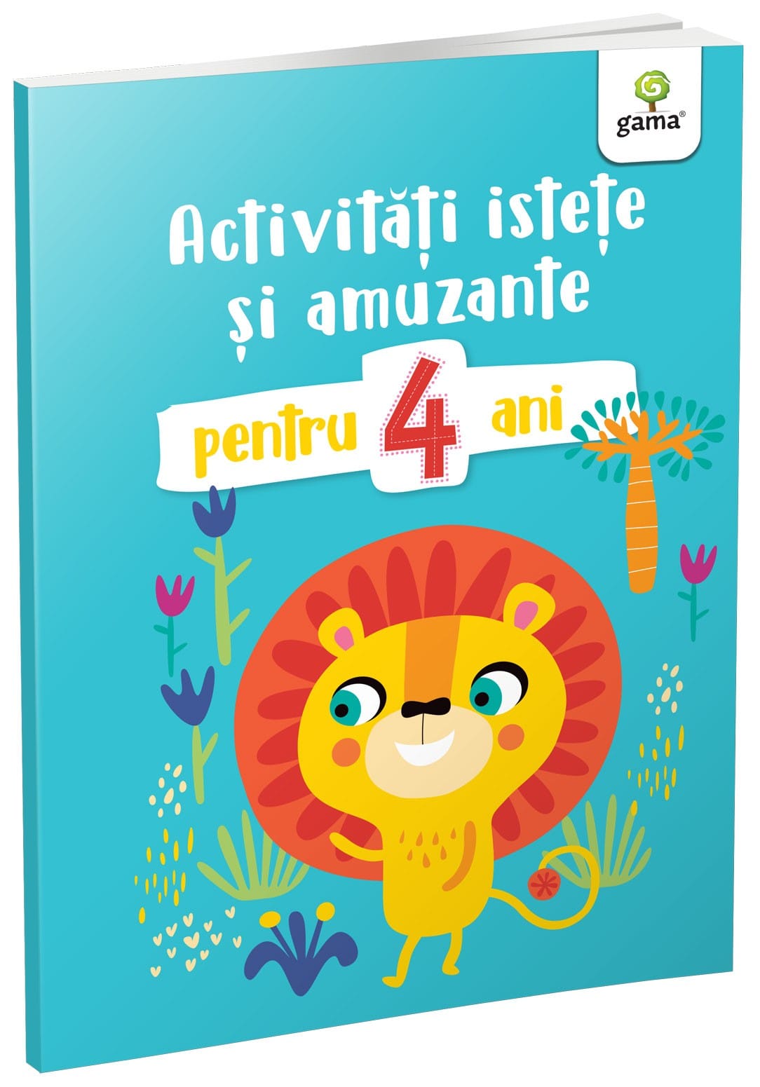 Activități istețe și amuzante pentru 4 ani, Editura Gama, 4-5 ani + [1]