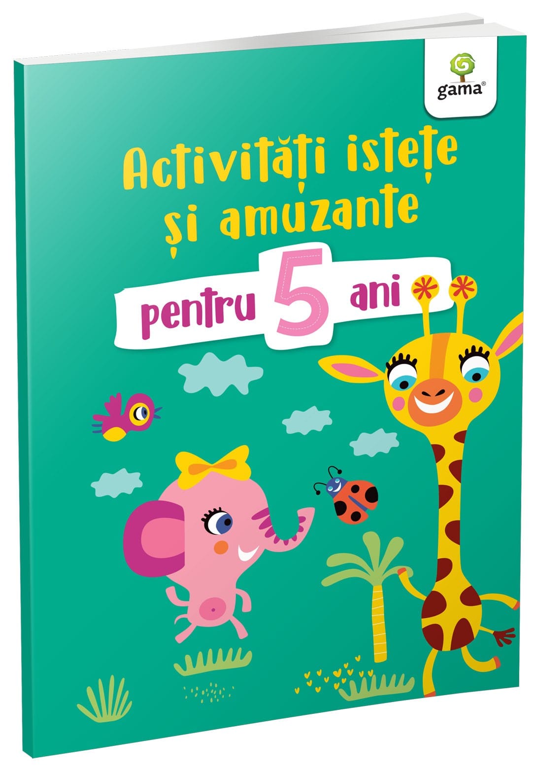Activități istețe și amuzante pentru 5 ani, Editura Gama, 4-5 ani + [1]