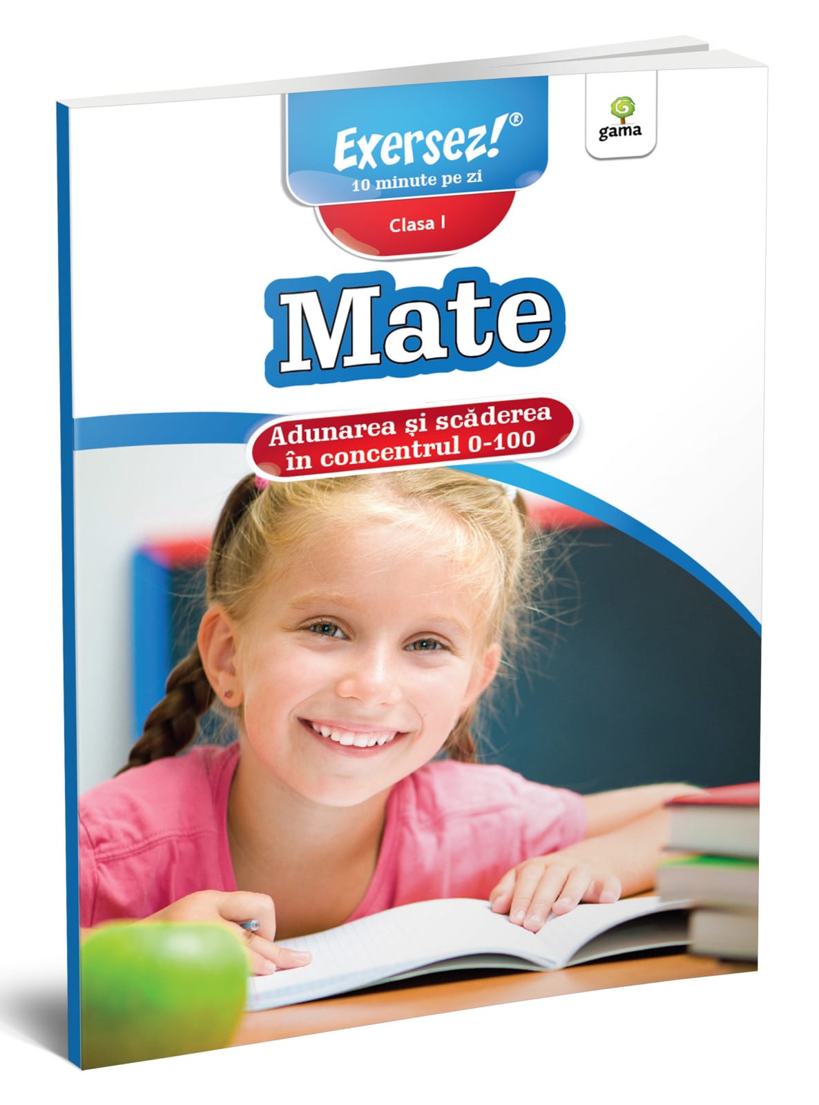 Carti si culegeri cu exercitii - Adunarea și scăderea în concentrul 0-100, Editura Gama, 6-7 ani +