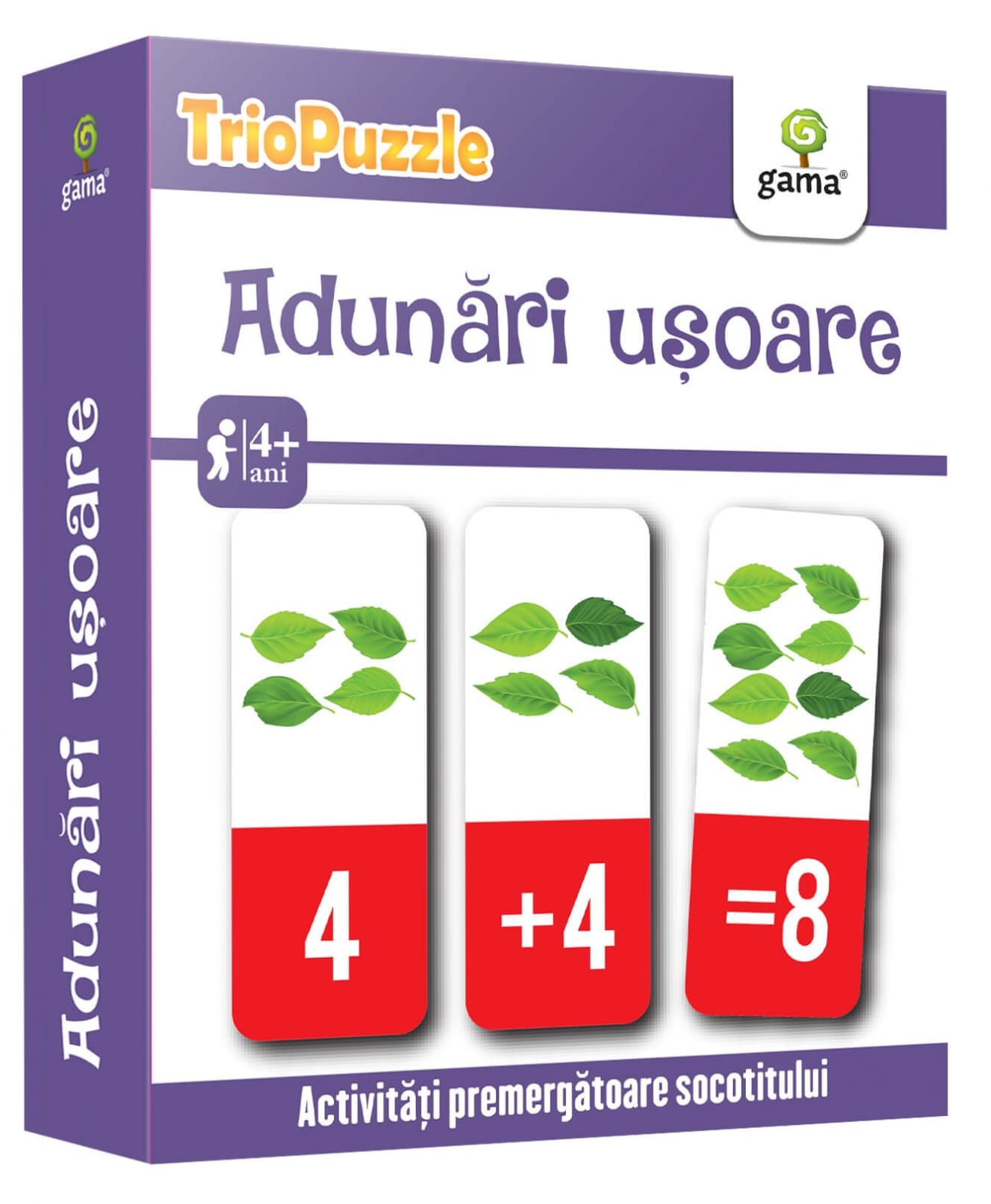 Vârsta - Adunări ușoare, Editura Gama, 4-5 ani +