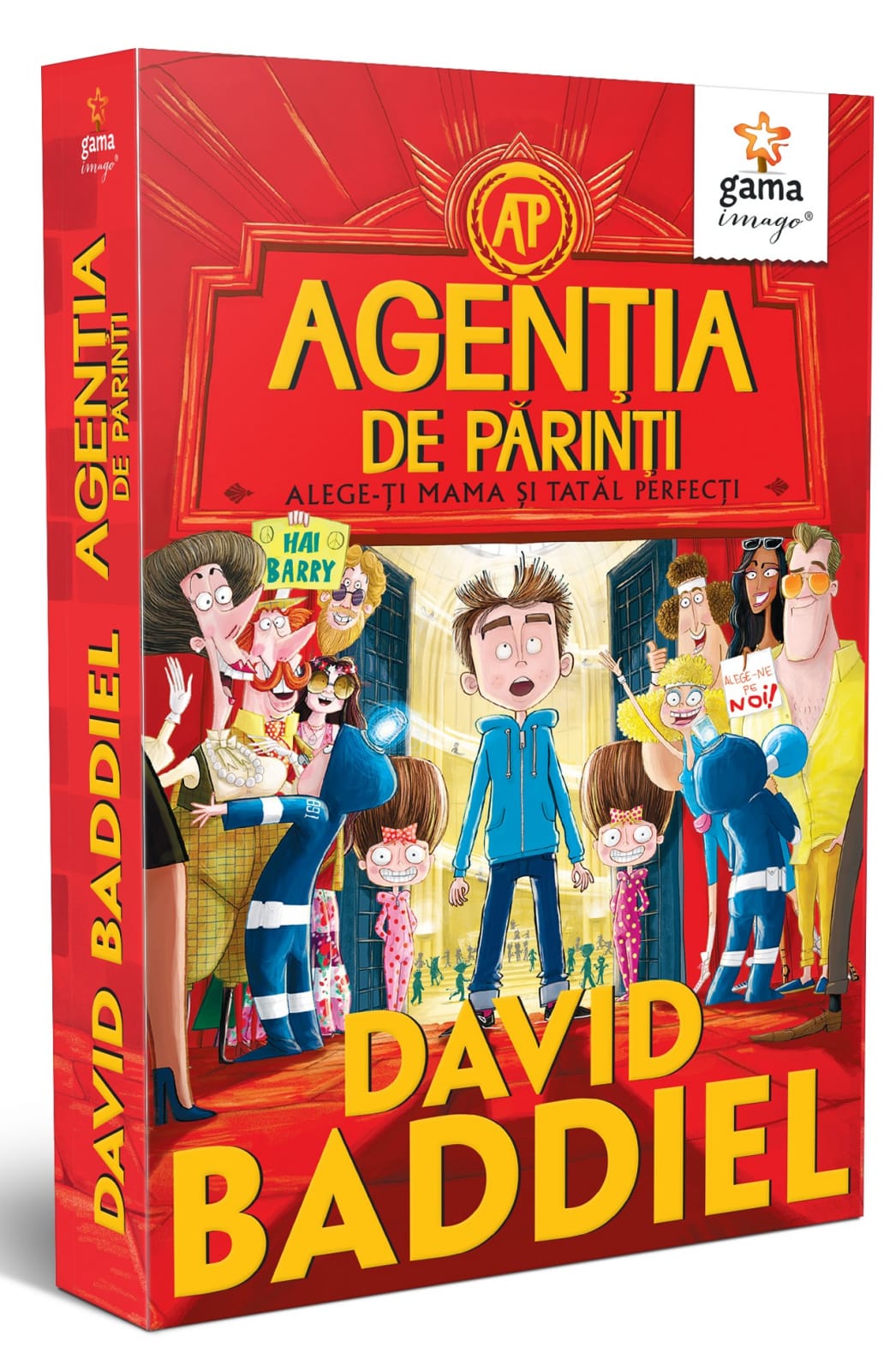 Agenția de părinți, Editura Gama, 8-9 ani + [1]