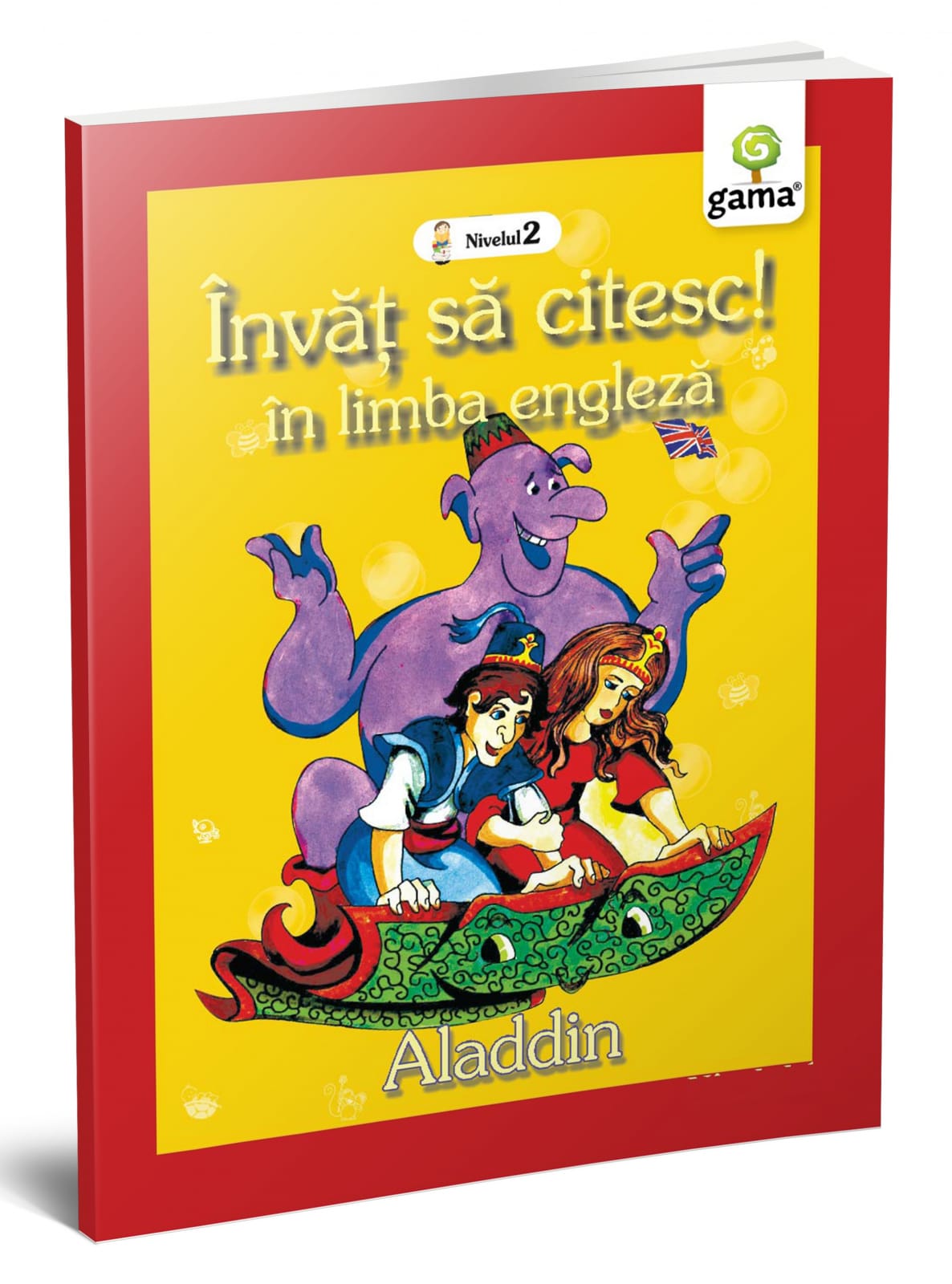 Carti invatare limbi straine - Aladdin, Editura Gama, 6-7 ani +